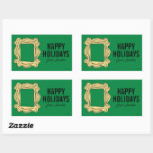 VRIENDEN™ | Peephole-Lijst | Christmas Gift Label (Vel)