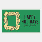 VRIENDEN™ | Peephole-Lijst | Christmas Gift Label (Voorkant)