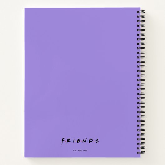 VRIENDEN™ | Peephole Lijst Vrijgezellenfeest Gast Notitieboek (Achterkant)