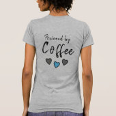 Vrienden, perfecte blend grijze blauwe koffie t-shirt (Achterkant)