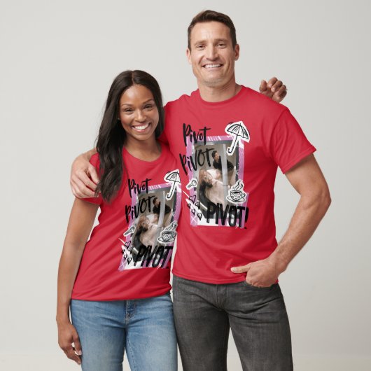 Vrienden PIVOT Rachel Ross en Chandler vriend T-shirt (Unisex)