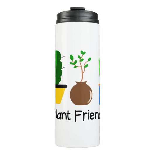vrienden plant thermosbeker (Voorkant)