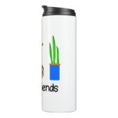 vrienden plant thermosbeker (Geroteerd rechts)