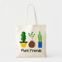 vrienden plant tote bag