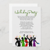 Vrienden & Proost Feest Kaart (Voorkant / Achterkant)