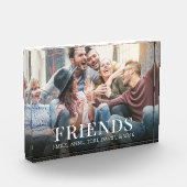 Vrienden Quote Custom Foto Minimalist (Links)