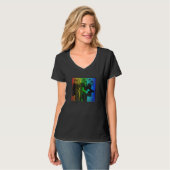Vrienden Rainbow Groep Foto T-shirt (Voorkant volledig)