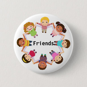 Vrienden  ronde button 5,7 cm