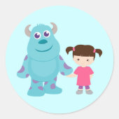 Vrienden Ronde Sticker (Voorkant)
