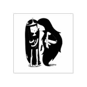 Vrienden Rubberstempel (Afrduk)