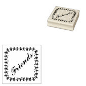 Vrienden Rubberstempel (Gestempeld)
