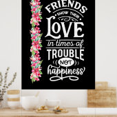 Vrienden Show Hun liefde Poster (Keuken)