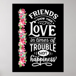 Vrienden Show Hun liefde Poster