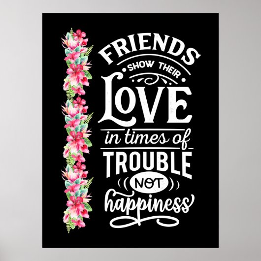 Vrienden Show Hun liefde Poster (Voorkant)