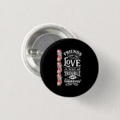 Vrienden Show Hun liefde Ronde Button 3,2 Cm (Voorkant /achterkant)