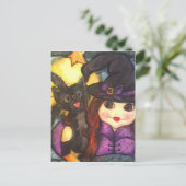 Vrienden slaan uit briefkaart (Staand voorkant)