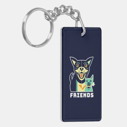 Vrienden Sleutelhanger (Voorkant Links)