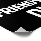 Vrienden splitsen niet op nul poster (Hoek)