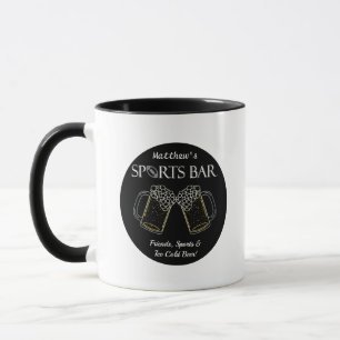 Vrienden, sport en bier - Sportbar koffiemok Mok