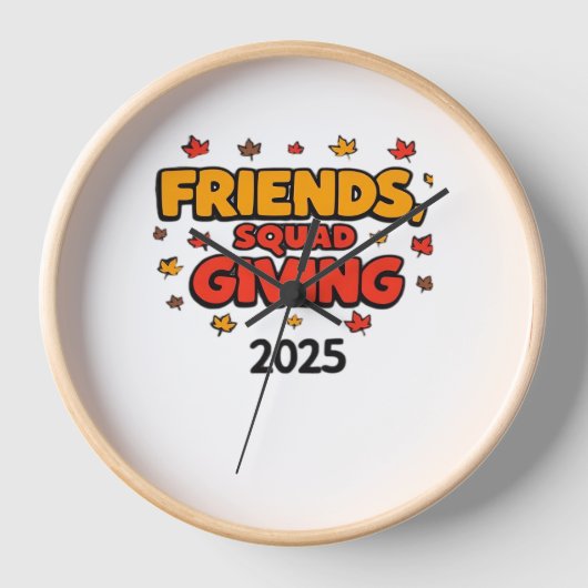 Vrienden Squad Geven 2025 Herfst Herfst Dankbaar T (Voorkant)