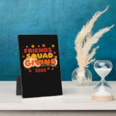 Vrienden Squad Geven 2025 Herfst Herfst Dankbaar T Fotoplaat