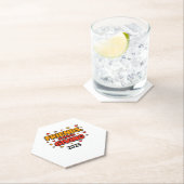 Vrienden Squad Geven 2025 Herfst Herfst Dankbaar T Kartonnen Onderzetters (Insitu)