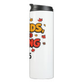 Vrienden Squad Geven 2025 Herfst Herfst Dankbaar T Thermosbeker (Geroteerd rechts)