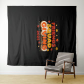 Vrienden Squad Geven 2025 Herfst Herfst Dankbaar T Wandkleed (In Situ (horizontaal))