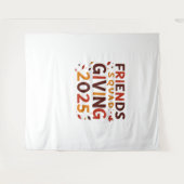 Vrienden Squad Geven 2025 Herfst Herfst Dankbaar T Wandkleed (Voorkant (horizontaal))