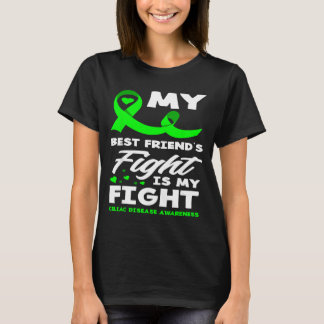Vrienden Strijd Is Mijn Strijd Coeliakie Bewustzij T-shirt