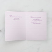 Vrienden, sympathie, Lila Kaart (Binnen)