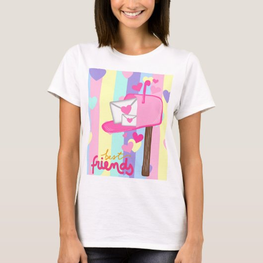 vrienden t-shirt (Voorkant)