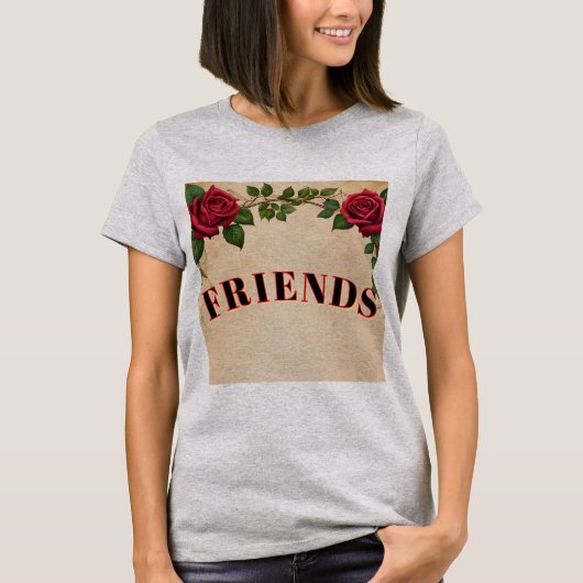 Vrienden T-shirt (Voorkant)
