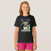 Vrienden T-shirt (Voorkant volledig)