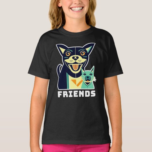 Vrienden T-shirt (Voorkant)