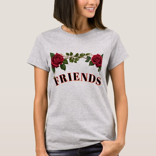 Vrienden T-shirt (Voorkant)