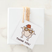 Vrienden T.V. serie | Vriendsgiving Party Bedankjes Labels (In situ)