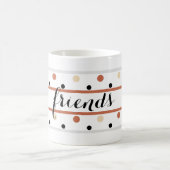 Vrienden Terra Cotta Zand Polka Dots Koffiemok (Center)