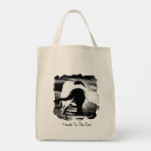Vrienden tot het Einde Katten Tote Bag (Achterkant)