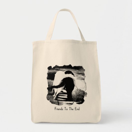 Vrienden tot het Einde Katten Tote Bag (Voorkant)