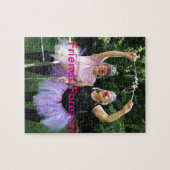 Vrienden + Tutus = Fun Times Legpuzzel (Horizontaal)