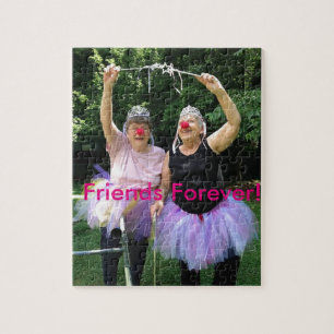 Vrienden + Tutus = Fun Times Legpuzzel