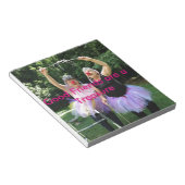 Vrienden + Tutus = Fun Times Notitieblok (Schuin)