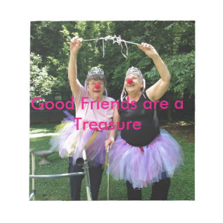 Vrienden + Tutus = Fun Times Notitieblok