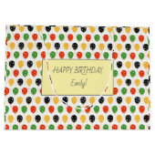 VRIENDEN tv show Verjaardagsstrepen Girly Elegant Groot Cadeauzakje (Achterkant)