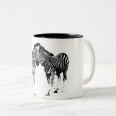 vrienden tweekleurige koffiemok (Voorkant rechts)