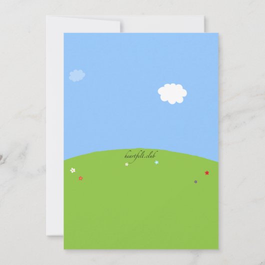 Vrienden Uitnodiging (Achterkant)