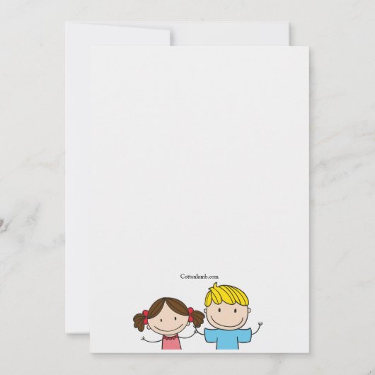 Vrienden Uitnodiging (Achterkant)