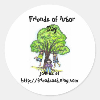 Vrienden van Arbor Day sticker