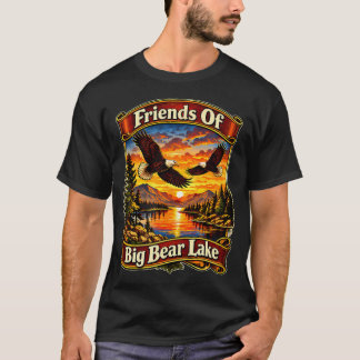 Vrienden Van Big Bear Lake California Eagle Jackie T-shirt